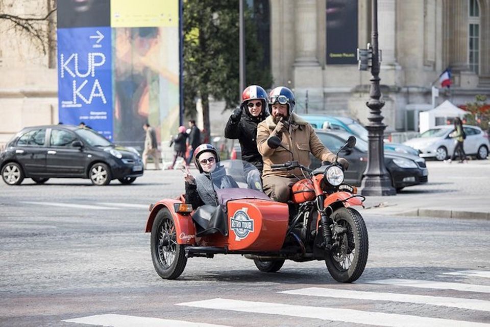 Paris: City Highlights Tour by Vintage Sidecar - Itinerary Options