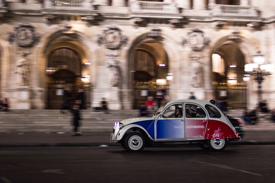 Paris: Discover Paris by Night in a Vintage Car With a Local - Common questions