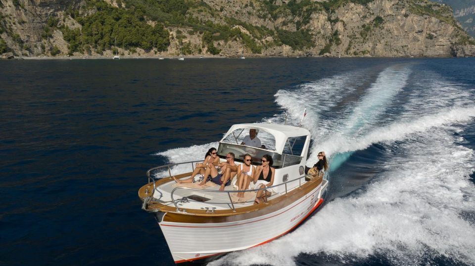 Positano: Amalfi Coast & Emerald Grotto Private Boat Tour - Tour Experience