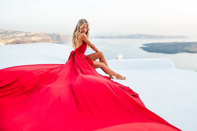 Professional Flying Dress Photoshoot In Santorini - Common questions