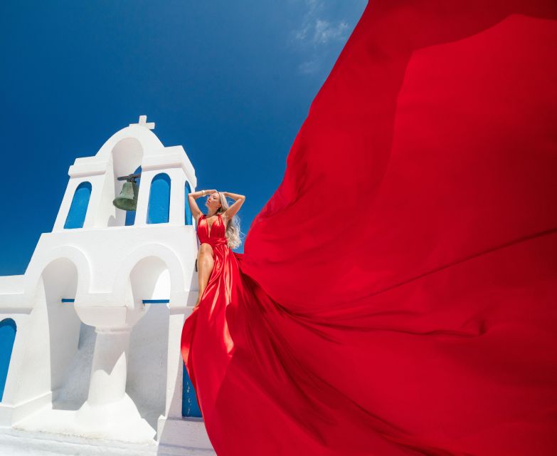 Santorini Flying Dress - Inclusions and Tips