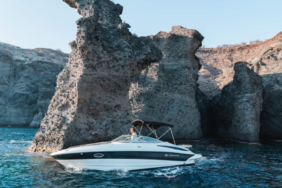 Santorini: Luxury Private Boat With Food and Drinks - Directions