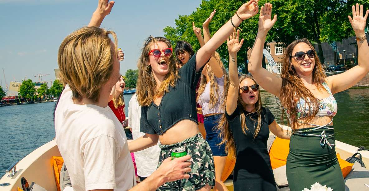 Amsterdam: Party Booze Cruise With Night Club Entrance