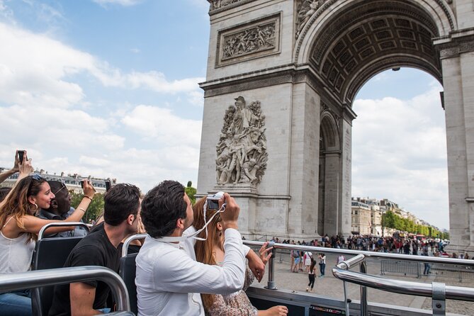 Arc De Triomphe, River Cruise and Hop-On Hop-Off Bus - Common questions