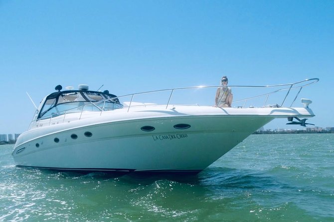 Cancun Private Yacht Rental: 48-Foot (15-Meter) Sea Ray for 15 - Contact and Terms