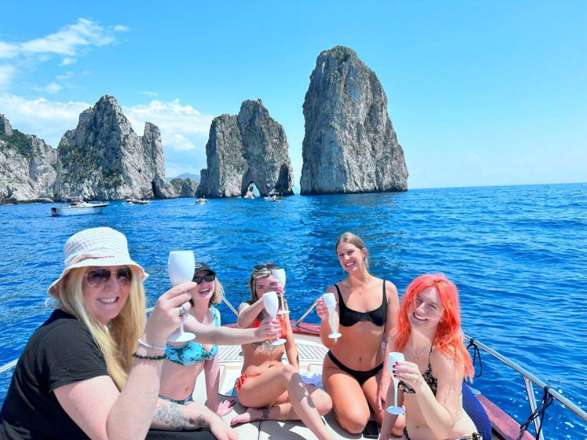 From Ischia: Capri & Amalfi Coast Boat Tour With Blue Grotto - Gift Option and Directions