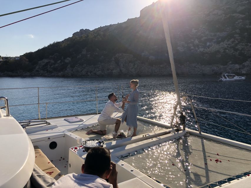 From Rhodes: Private Catamaran Cruise All Inclusive - Important Reminders