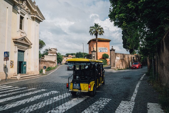 Golf Cart Driving Tour in Rome: 2.5 Hrs Catacombs & Appian Way - Common questions