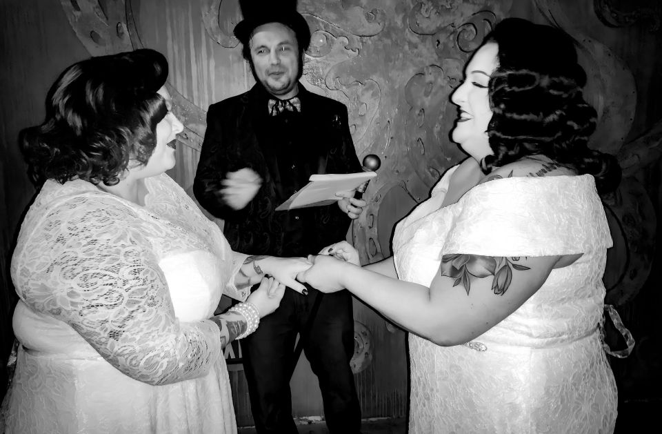 Goth Wedding Ceremony or Vow Renewal + Fun Photos Included - Activities and Celebration Highlights