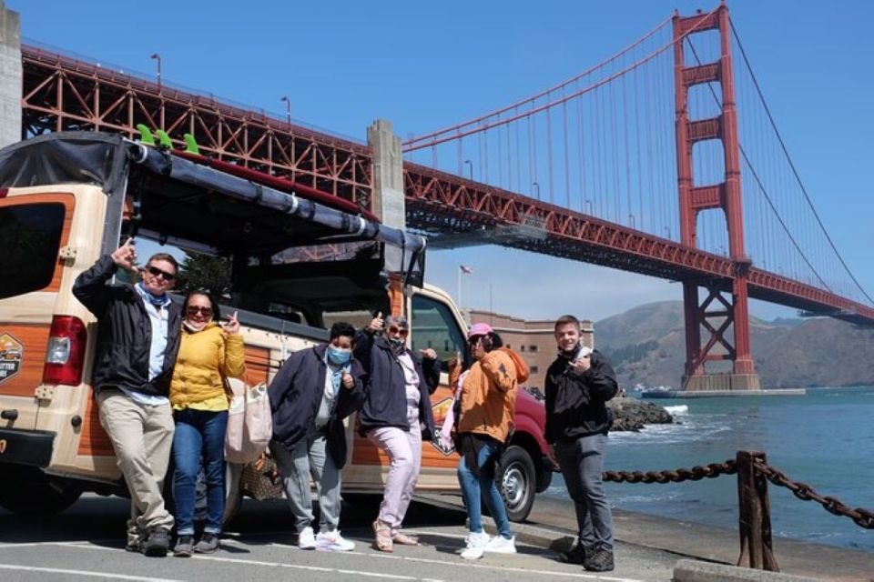 San Francisco: Urban Adventure Open-Air Bus Tour - Common questions