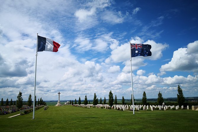 Sir John Monash Centre in the Somme From Paris Aboard a Van (4/7 Pax) - Common questions