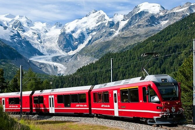 Tour Bernina Red Train and St Moritz From Milan - Directions