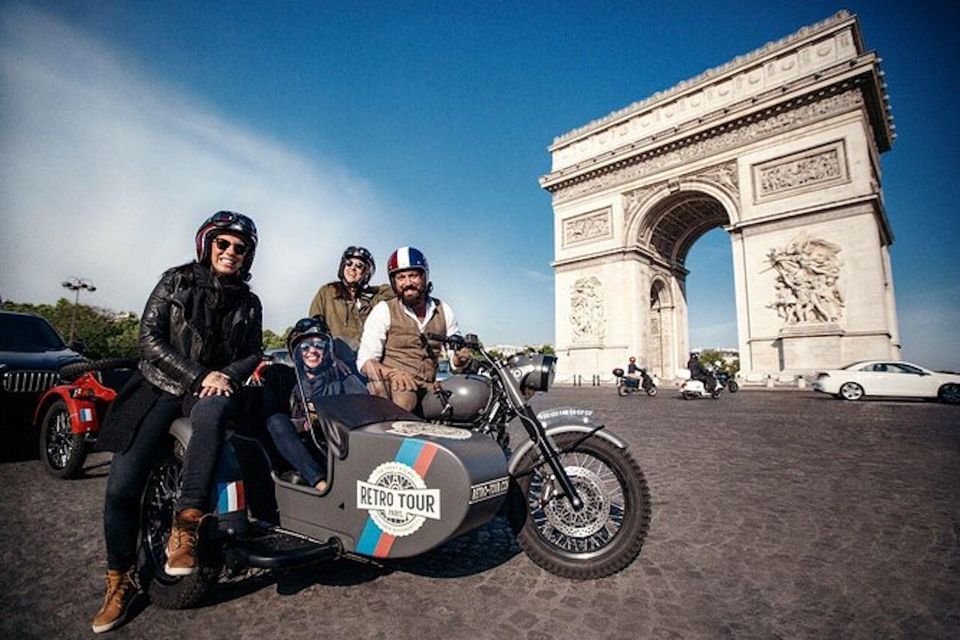 Paris: City Highlights Tour by Vintage Sidecar - Safety and Regulations