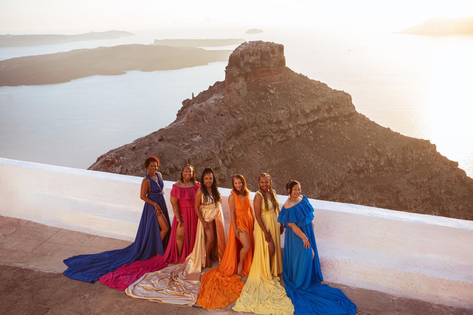 Santorini Flying Dress Photo Experience - Common questions