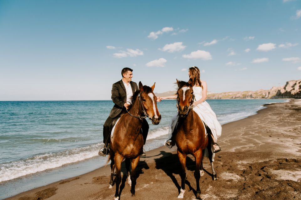 Santorini: Exclusive Private Horse Riding With Picnic - Common questions