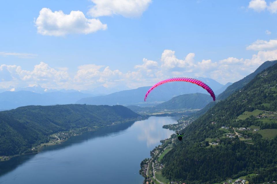 Bodensdorf, Carinthia: Tandem Paragliding Flight - Key Points