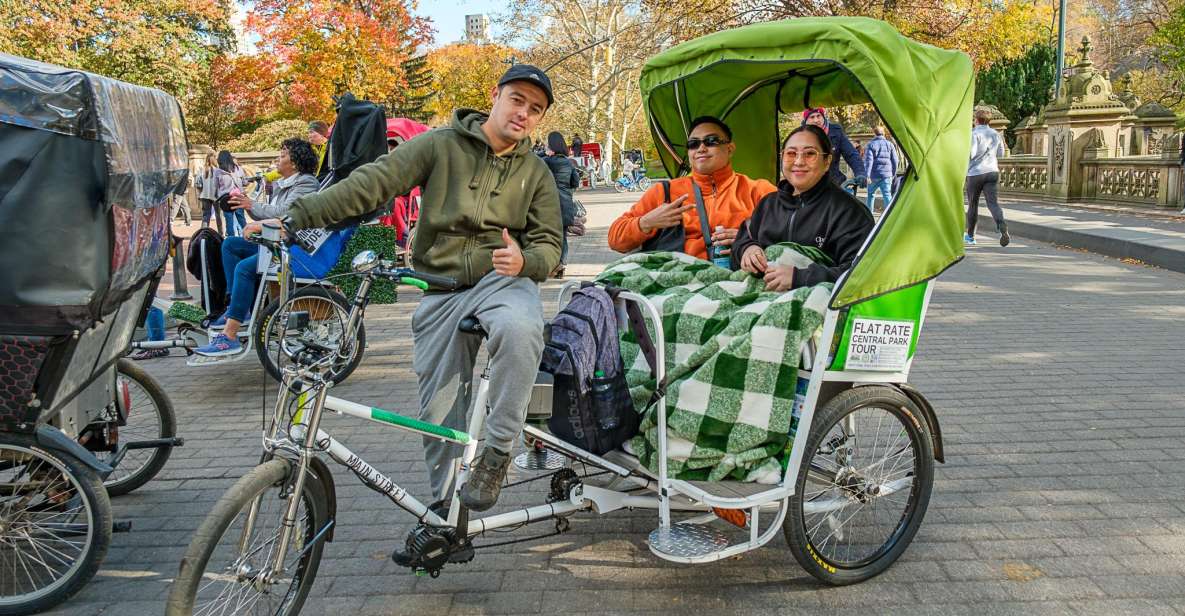 Central Park Pedicab Guided Tour - Tour Highlights