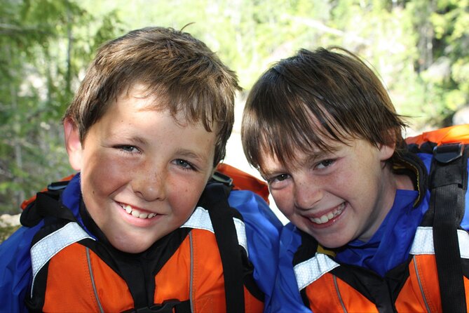 Clearwater, British Columbia Kids Rafting 1/2 Day - Key Points