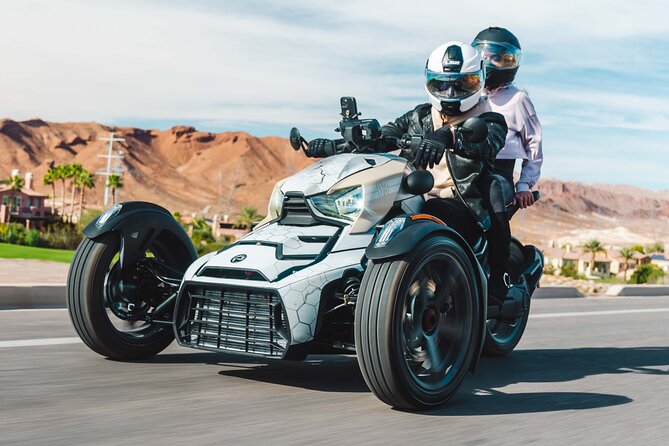 Couples Private Guided Tour Through Red Rock on a CanAm Ryker - Key Points