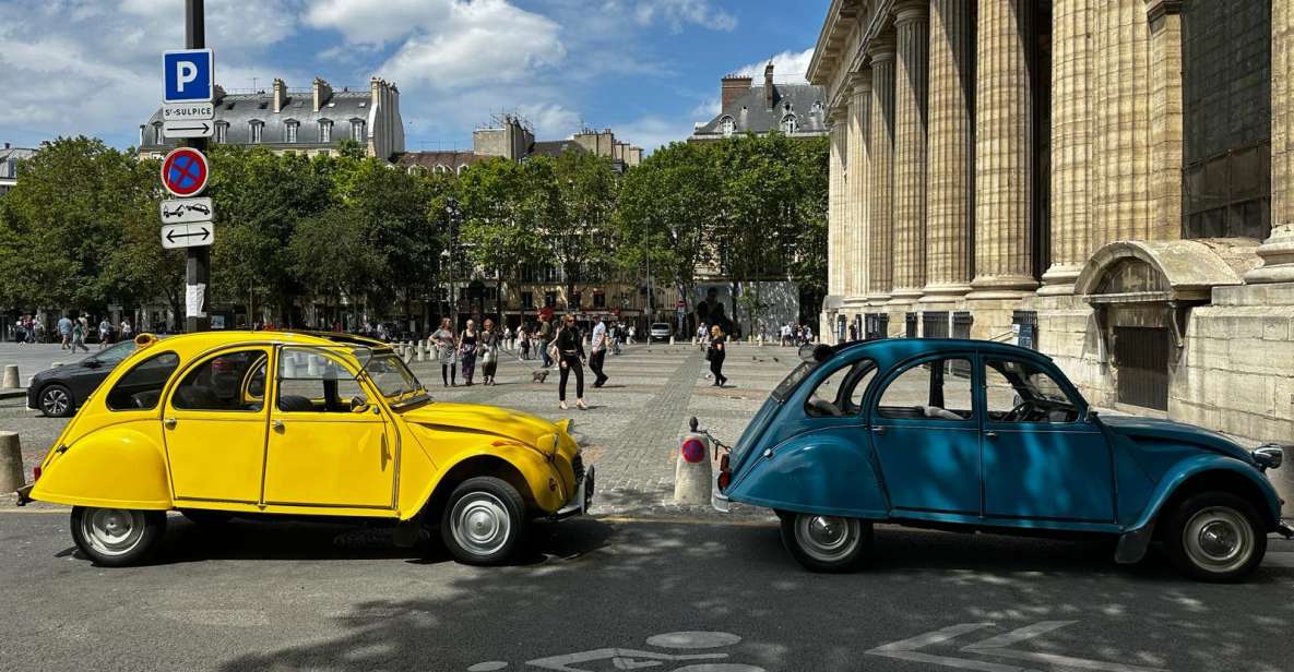 Discover Paris in a 2cv - Key Points