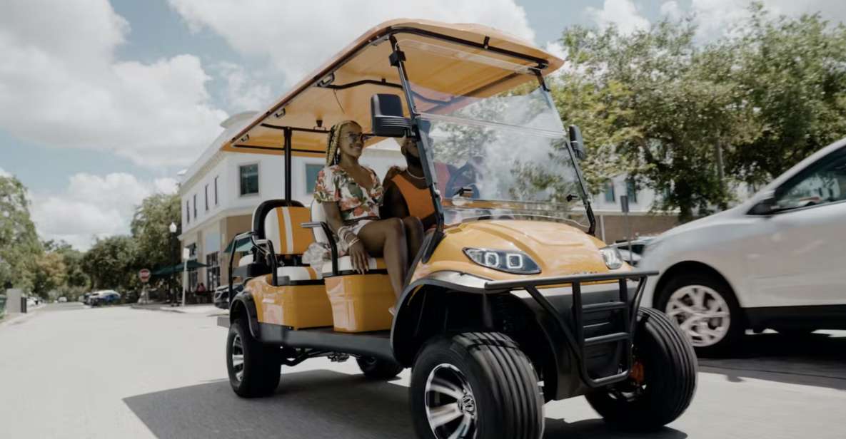 Fort Lauderdale: 6 People Golf Cart Rental - Key Points