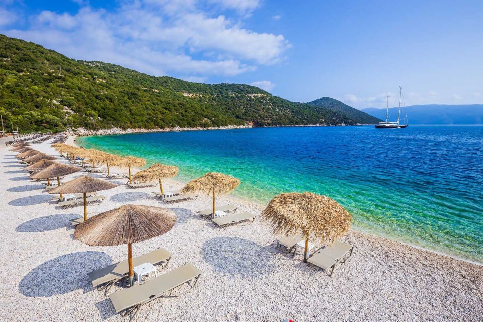 From Argostolion: Caves and Antisamos Beach Private Tour - Key Points