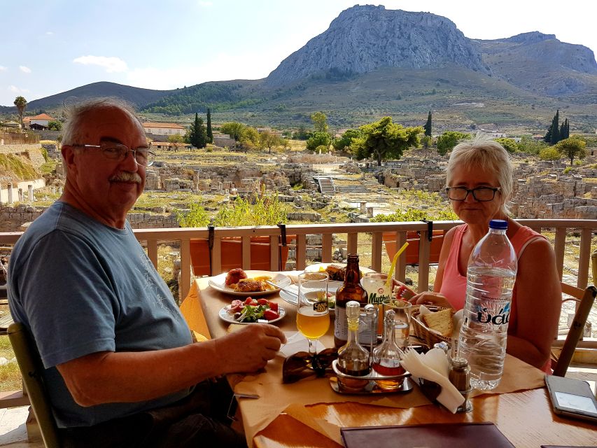 From Athens: Private Corinth and Temple of Hera, Blue Lake - Key Points
