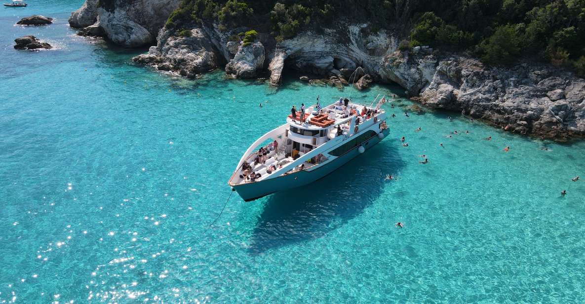 From Lefkimmi: Paxos, Antipaxos & Blue Caves Speedboat Tour - Key Points