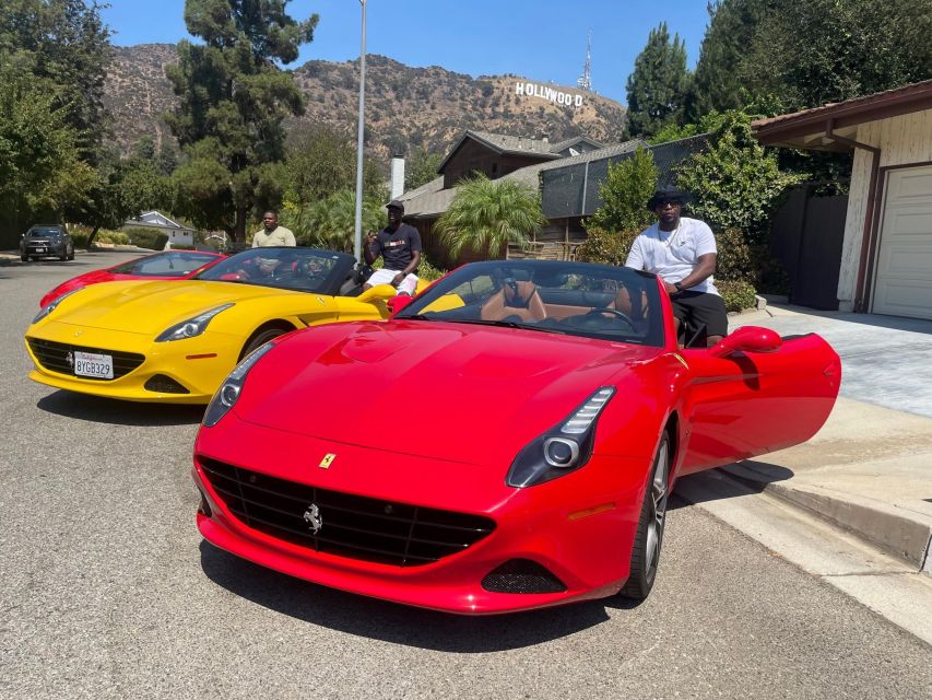Hollywood Sign 50 Min Ferrari Driving Tour - Key Points