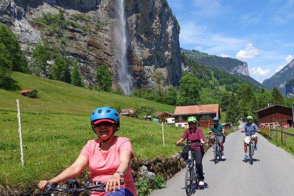 Interlaken: 72 Waterfalls Valley & Lauterbrunnen E-Bike Tour - Tour Activity Details