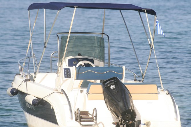 Kerkira Full-Day Motorboat Rental  - Corfu - Key Points