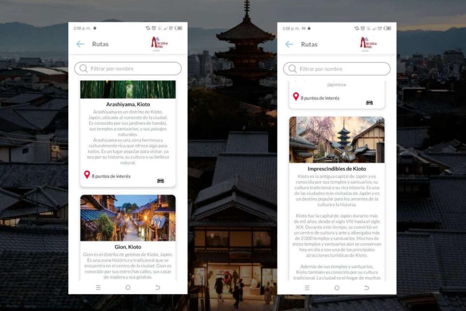 Kyoto Self-Guided Tour App With Multi-Language Audioguide - Key Points