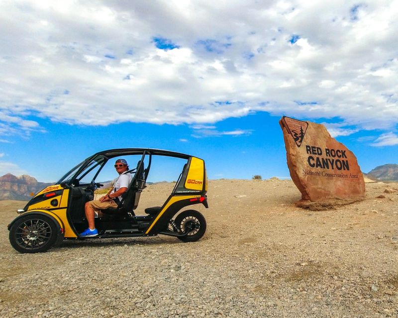 Las Vegas: Red Rock Canyon Ticket and Audio Tour in a GoCar - Key Points