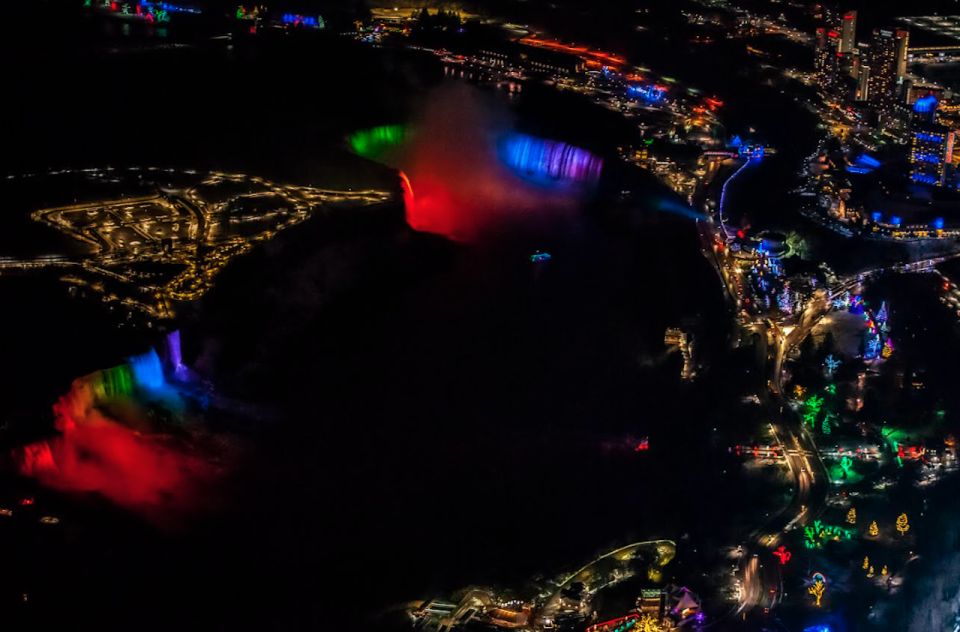 Niagara Falls, Canada: Nights & Lights Helicopter Experience - Key Points