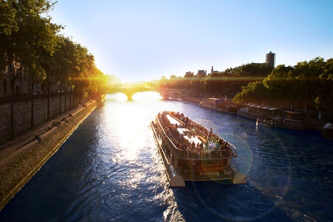 Paris City Tour by Seine River Cruise- Bateaux Parisiens - Key Points