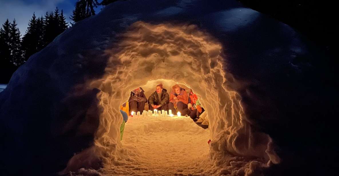 Private Appetizer in an Igloo - Key Points