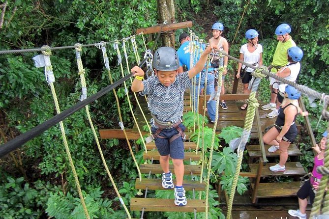 Roatan Half Day Zip Line Combo Beaches Monkeys and Sloth Hangout - Key Points