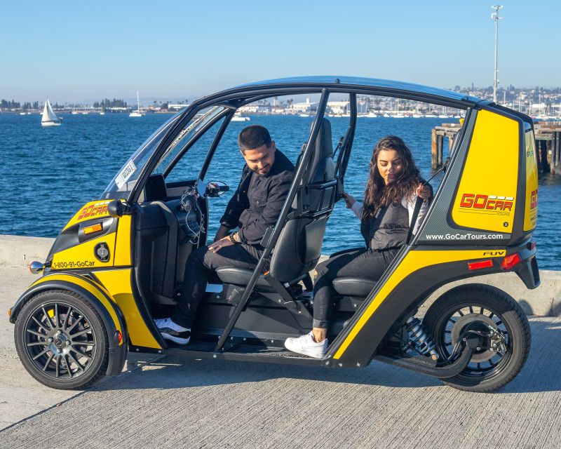 San Diego: Downtown Electric GoCar Rental - Unique Electric GoCar Experience