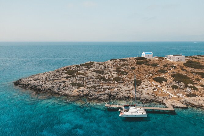 Small-Group Luxury Catamaran Cruise to Dia Island  - Crete - Itinerary Overview