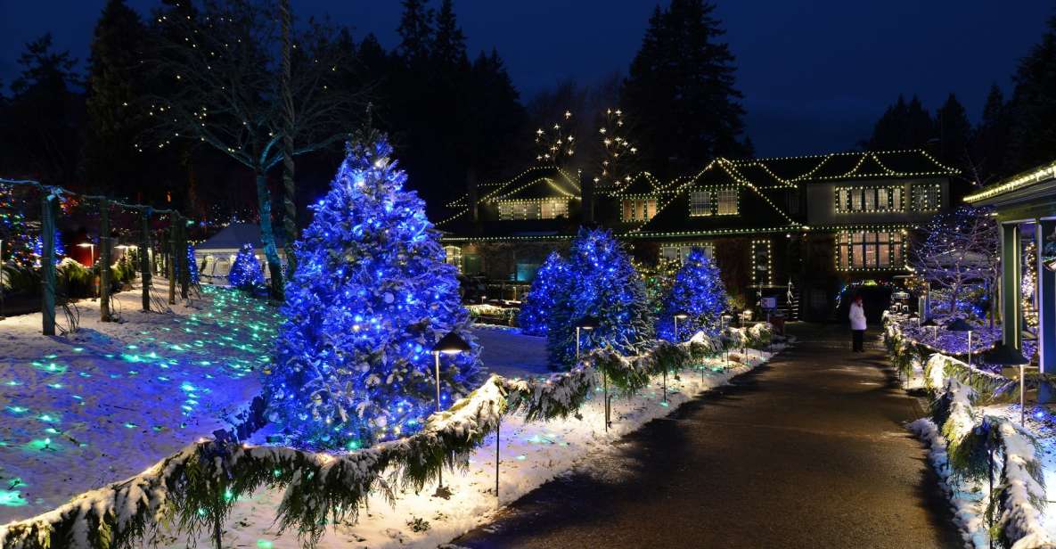 Victoria and Butchart Gardens Christmas Tour - Key Points