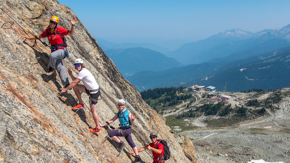 Whistler: Whistler Mountain Via Ferrata Climbing Experience - Key Points