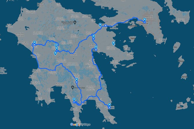 5-Day Best of Peloponnese Private Tour: Nafplio/Olympia/Mycenae/Epidaurus/more