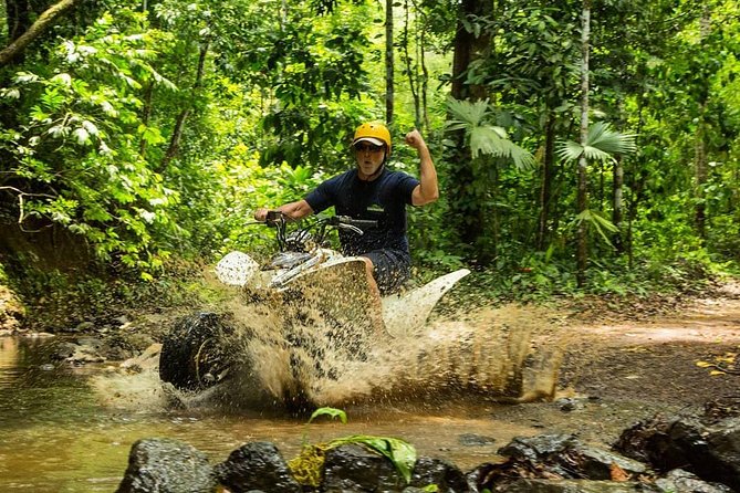 5 Hour Off-Road ATV Zipline Waterfall Rappelling Tractor Jungle Tour