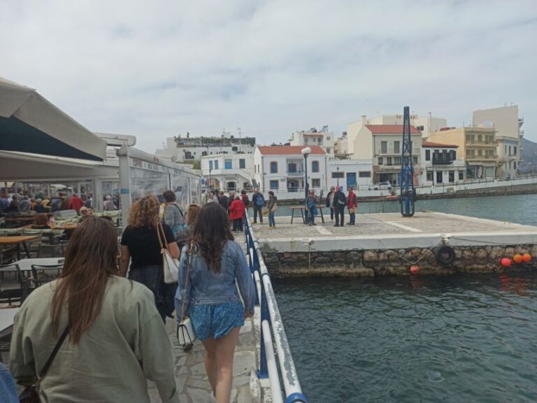 Agios Nikolaos Walking Tour With Cretan Food Tastings