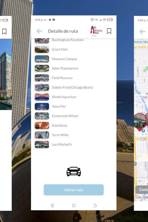 App Chicago Self-Guided Tours With Multilingual Audioguides