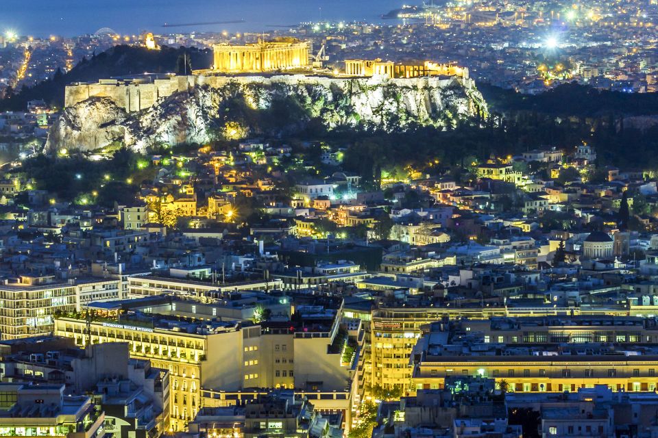 Athens by Night: 4-Hour Guided Private Tour - Tour Details