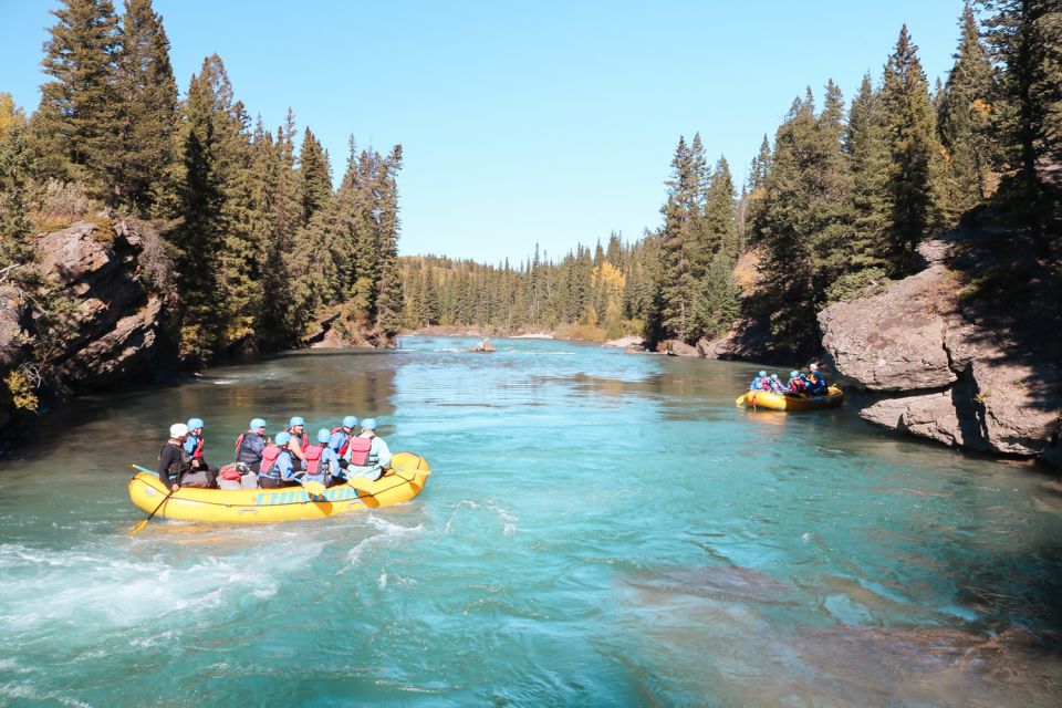 Banff: Afternoon Kananaskis River Whitewater Rafting Tour - Tour Details