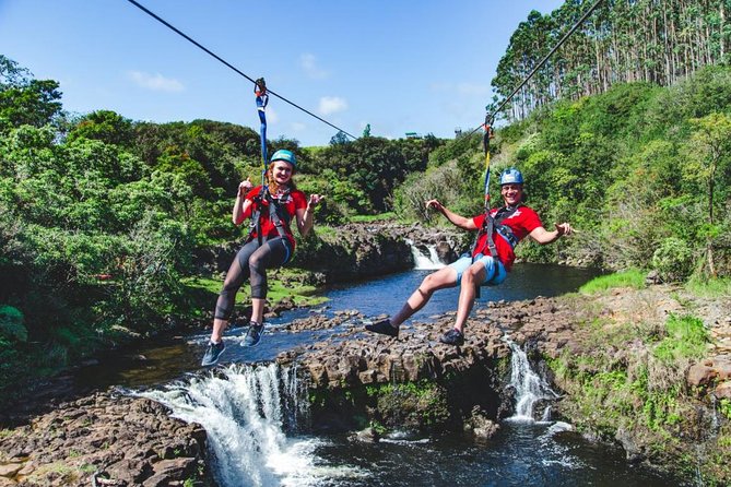 Big Island 9-Line Zipline Experience Plus Kayaking Tour - Booking Details