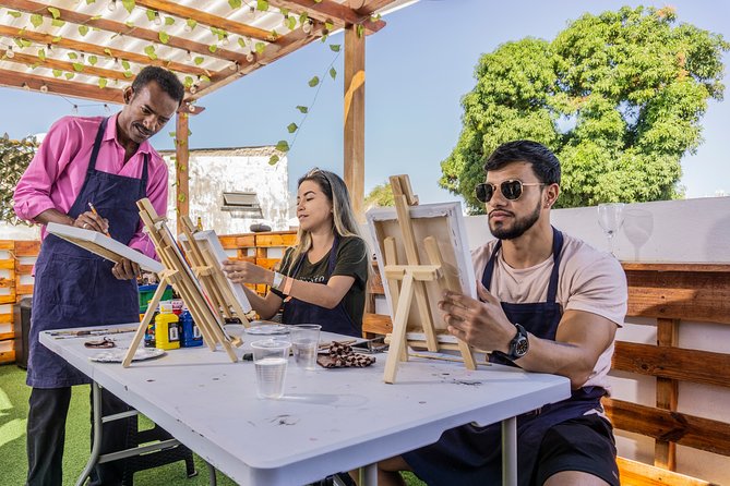 Brunch and Paint in a Secret Rooftop - Experience Highlights