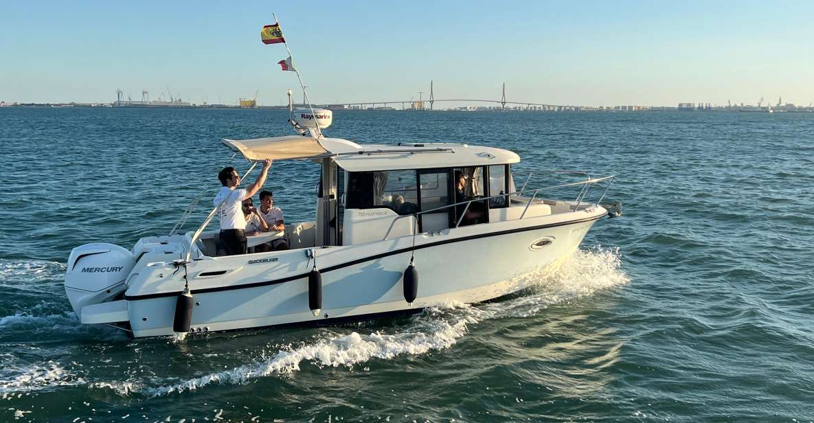 Cadiz Bay: 3 Hours Tour in a Private Boat in the Cadiz Bay - Tour Details